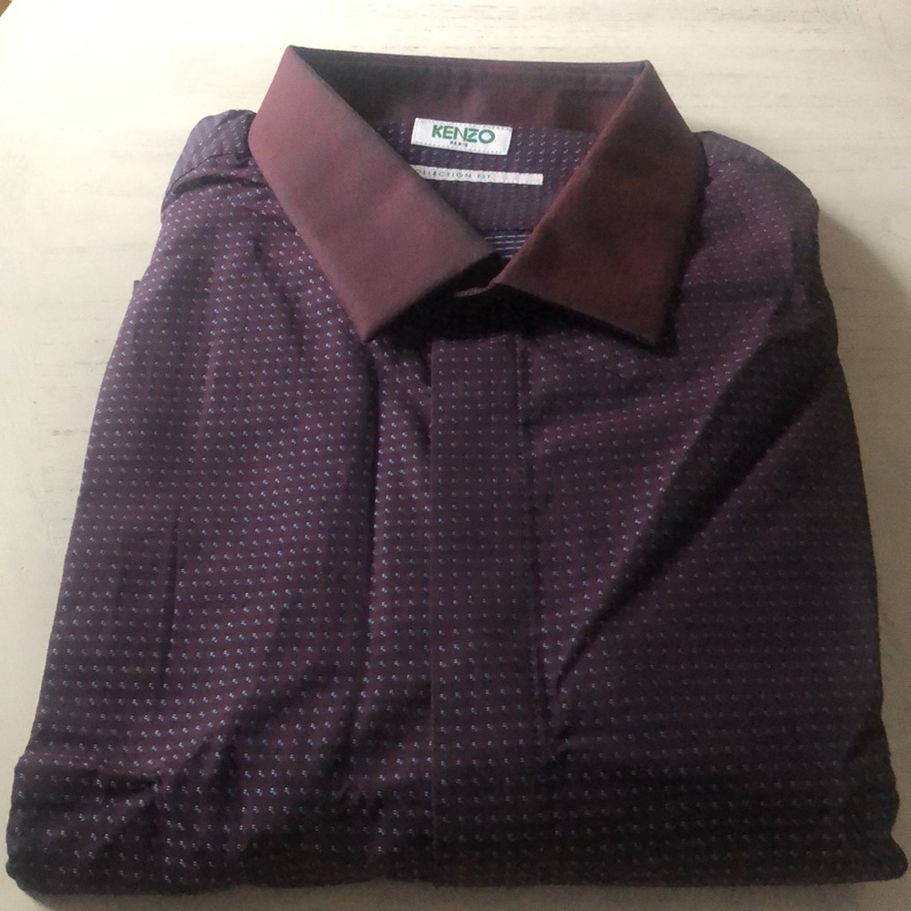 Men Kenzie collection fit button up 46/ 18 1/2